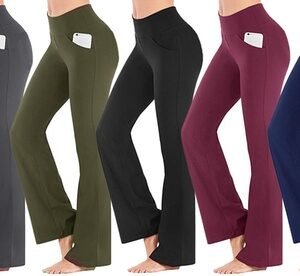 2 Pantalone Casual / Nero E Verde / Taglia M