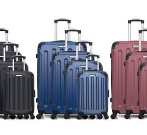 Set Di 4 Trolley Madrid-M Bluestar: Dorato