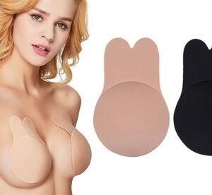 2 Paia Di Reggiseni / Taglia L-Xl / Nero + Beige