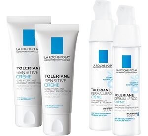 Set Di 2 Trattamenti Tolleriane: 2x Creme Dermallergo 40 Ml