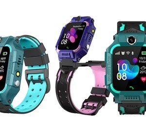 2 Orologi Smart Rotabile A 360° / Viola + Rosso