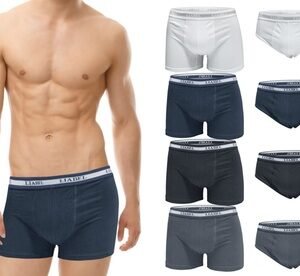 Set Di 6 Paia Di Intimo Liabel: Nero / Boxer / Xl