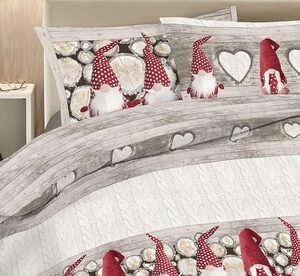 Parure Copripiumino: Matrimoniale / Beige