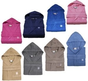 Accappatoio Unisex In Spugna Renato Balestra: Sabbia / Taglia Xl