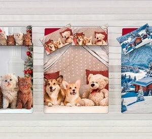 Parure Copripiumino Sogni D Oro: Singolo / Cani