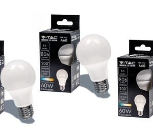 5 Lampadine Led E27 8 5w A60 / Bianco Naturale