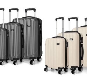 1 Valigia - 20 Pollici / Beige