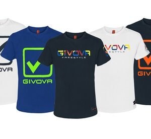 T-Shirt Da Uomo Givova : 5084 / Bianco / L