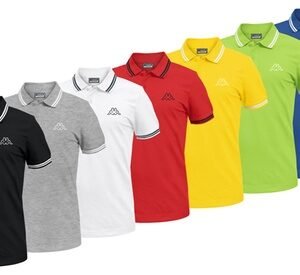 Polo Da Uomo Kappa: Blu Sera / Taglia M