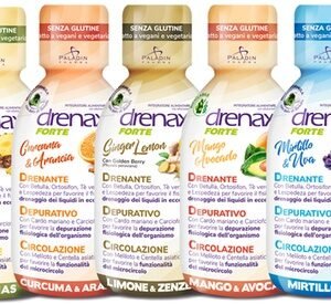 4 Confezioni Di Drenax Da 300 Ml / Ananas