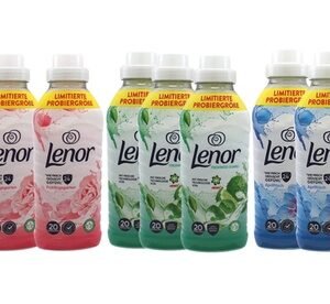 3 Confezioni Di Ammorbidente Lenor: April Freshness Blue