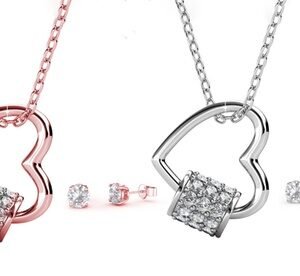 1 Parure Love / Argento