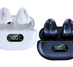 1 Set Di Cuffie Bluetooth / Nero