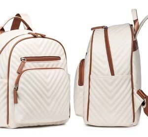 Zaino In Ecopelle Casual Chic: Nero