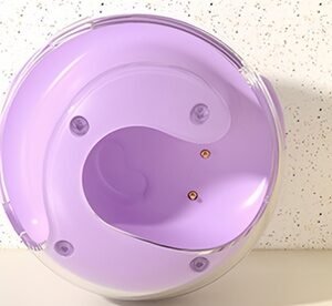 Auricolare Bluetooth A Sfera Di Cocco: Viola