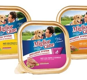 18 Confezioni Di Cibo Per Cani Miglior Cane: Trippa E Agnello