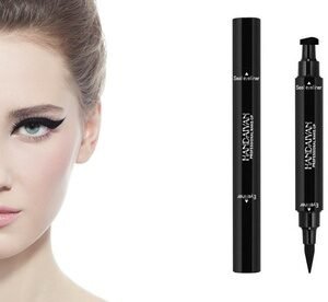 1 Eyeliner Liquido Waterproof Con Timbro Per Aletta