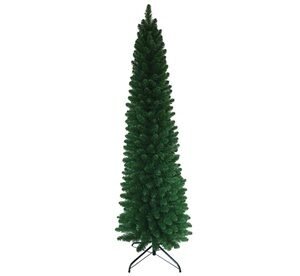 Albero Di Natale Gardenia Slim Innevato: 240 Cm Con 592 Rami