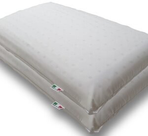 2 Cuscini In Memory Foam Eco Forato / 13 Cm