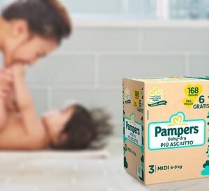 Pampers Baby Dry: 168 Pannolini Taglia 3