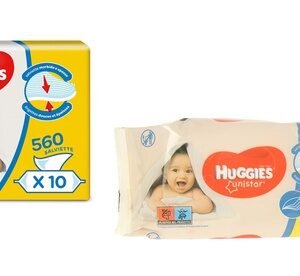 560 Salviette Huggies Unistar