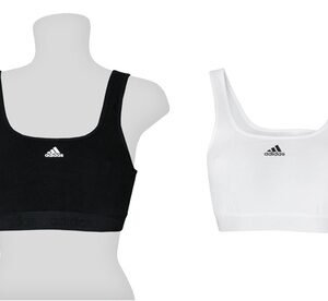 Top Donna Sportivo Adidas Flex: Nero / Xs