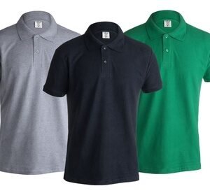 Set Di 2 Polo Da Uomo In 100% Cotone: Taglia M / Grigio