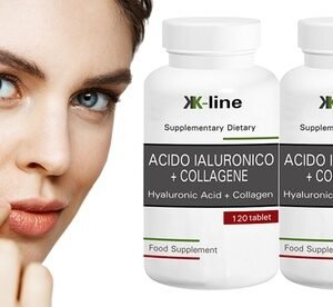 120 Capsule Di Acido Ialuronico+Collagene K-Line