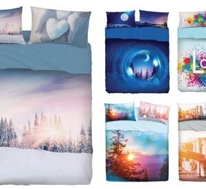 Completo Letto Natura Basetti:Winter Frozen