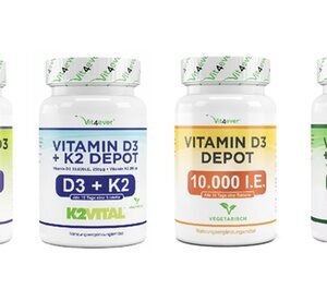 Vitamina D3 5000 + K2 - 100 Compresse