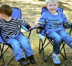 Sedia Per Bambino Da Campeggio E Giardino: Celeste