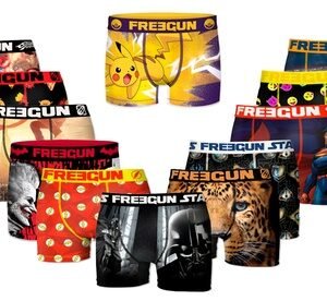 6 Boxer Assortiti A Sorpresa Freegun / Xxl