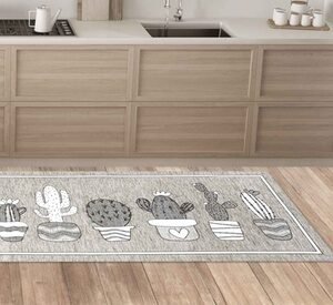 Passatoia Cucina : 57 X 190 Cm / Cactus Ruggine